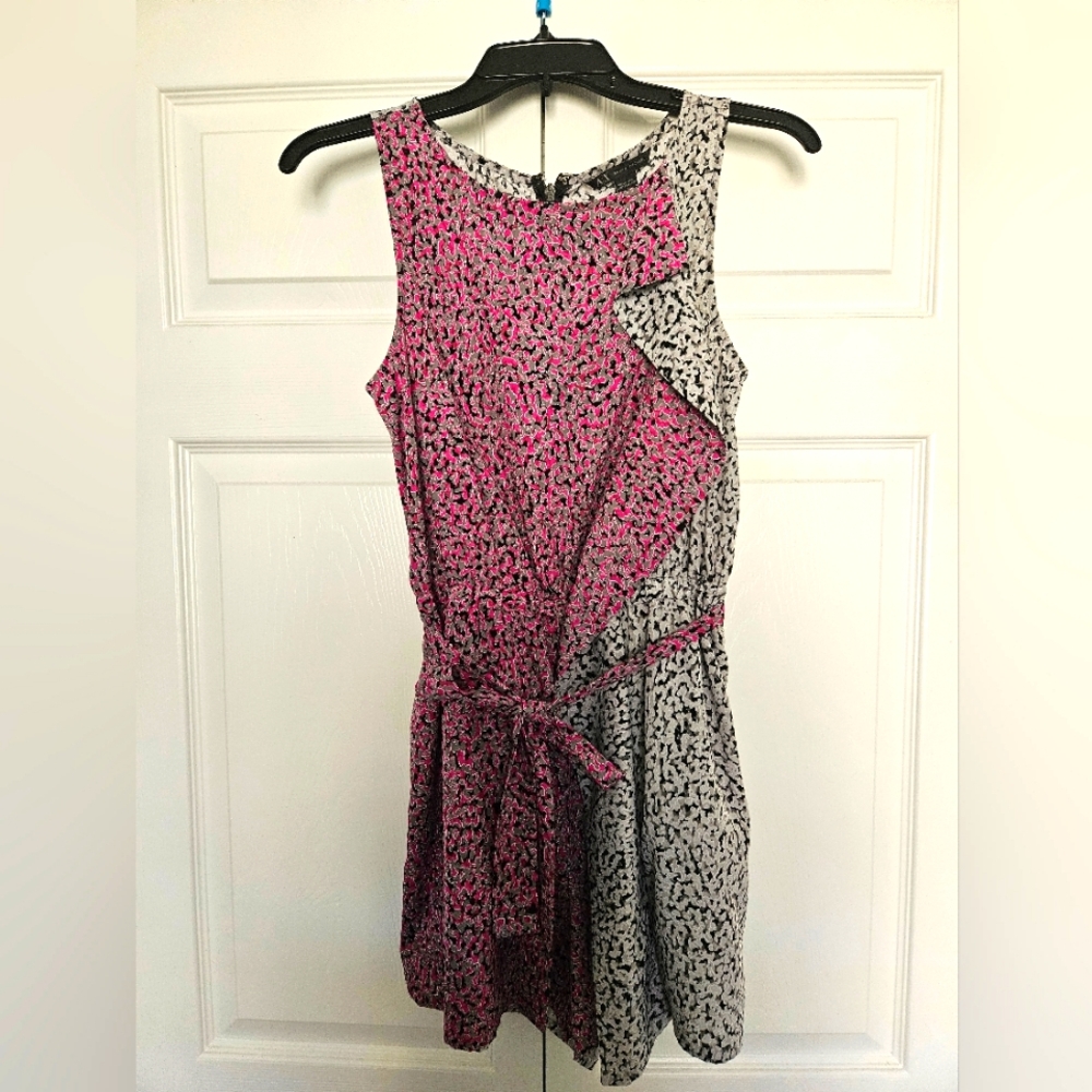 ARMANI Exchange Romper, Size 4, Multi Color